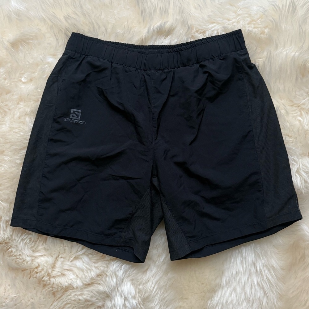Salomon Black Shorts Size Medium